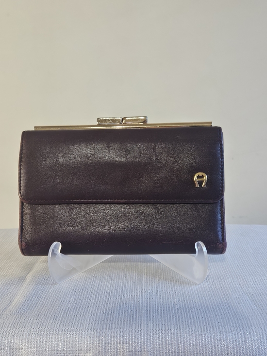 Etienne Aigner Handbags - Etienne Aigner Wallet with Gold "A" Accent